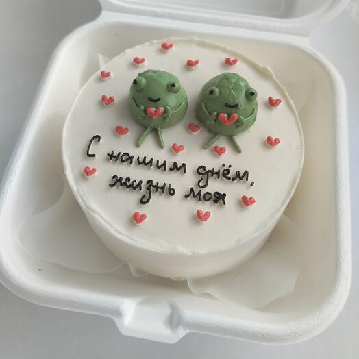 Бенто жабки на годовщину, день рождения, парню, девушке, мужу, жене
