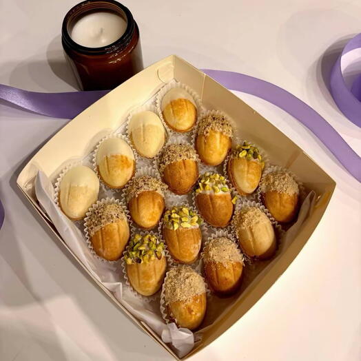 Орешки с грецким орехом и сгущенкой