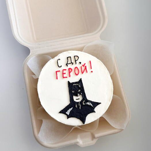 Бенто торт с днем рождения герой