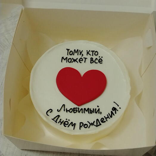 Бенто торт для мужа