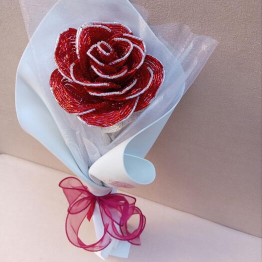 Luxury rose real size from ecsclusive Ice collection Роза из Ледяной коллекции