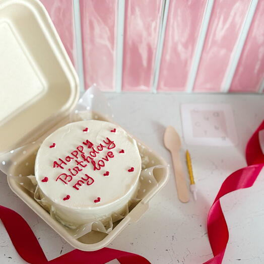Бенто-торт «Happy Birthday