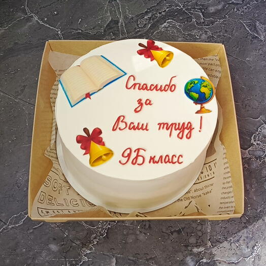 Бенто торт в подарок учителю