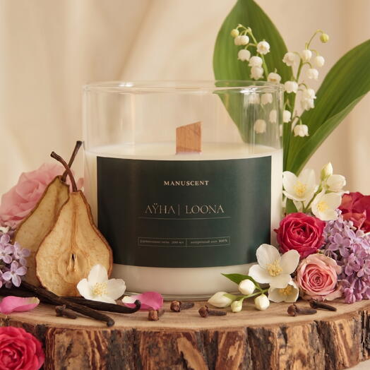 Ароматические свечи Manuscent Цветочный сад