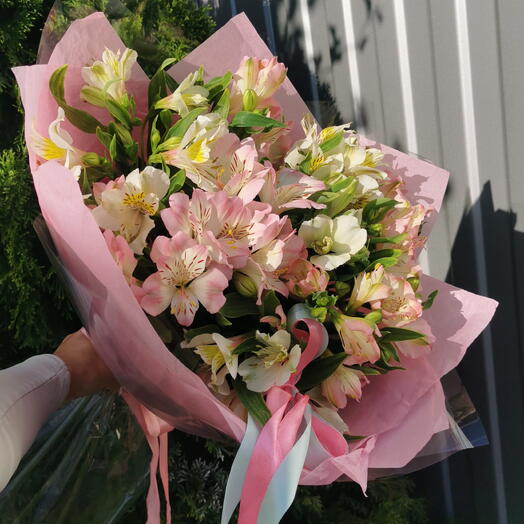 Букет альстромерии🌸💕