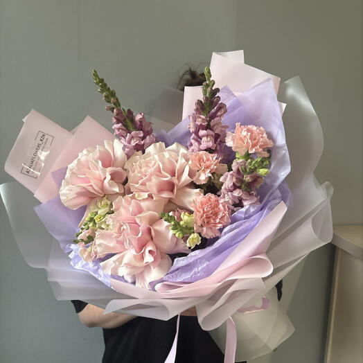 Нежный букет из леувенбека 💐