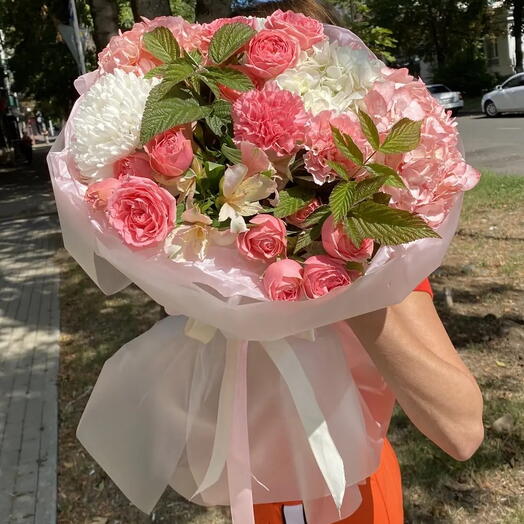 Огромныйй букет