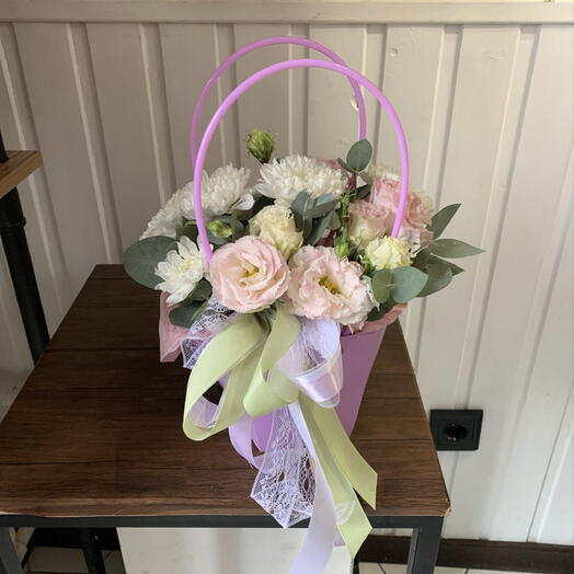 Сумочка с цветами 💐