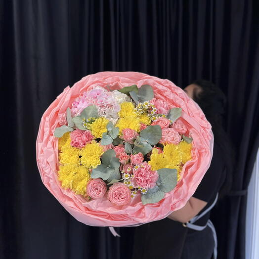 Букет солнышко Pink