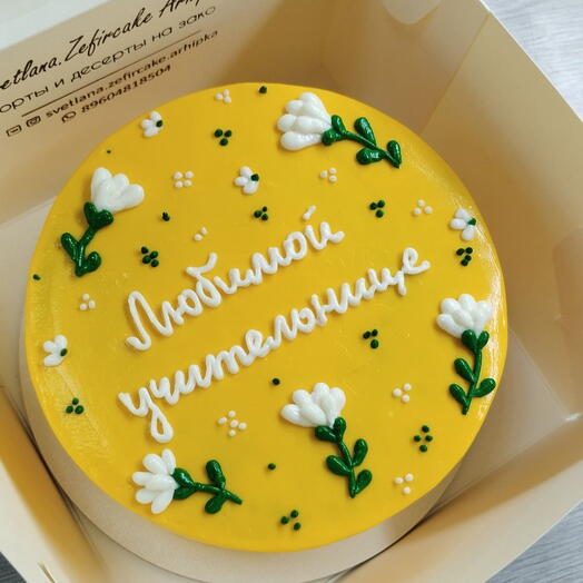 Бенто торт сникерс