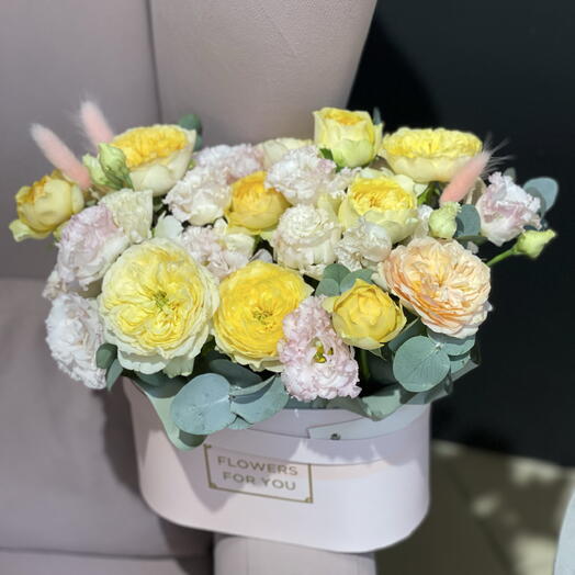💝Нежная композиция в желтых оттенках 💛