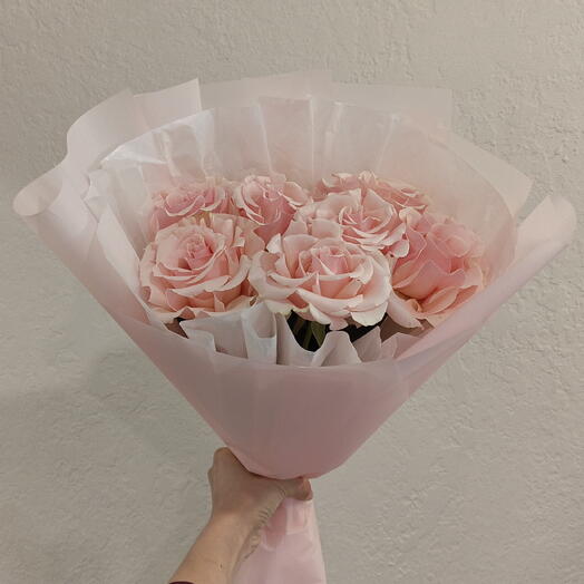 Монобукет из нежных роз💗