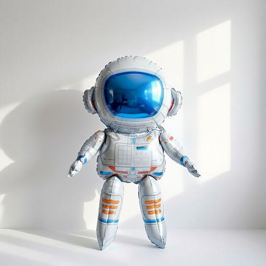 Фольгированный шар-фигура ходячая «Космонавт», 76 см