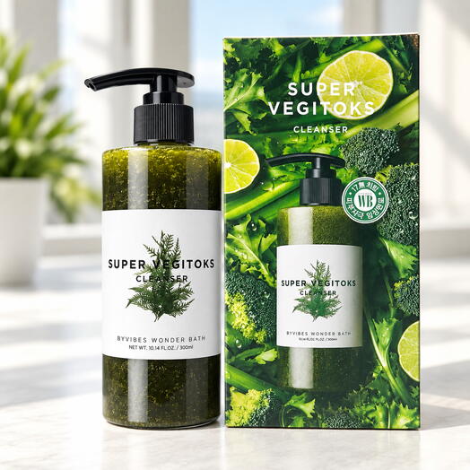 Кислородный детокс-гель для лица Chosungah Wonder Bath Super Vegitoks Cleanser