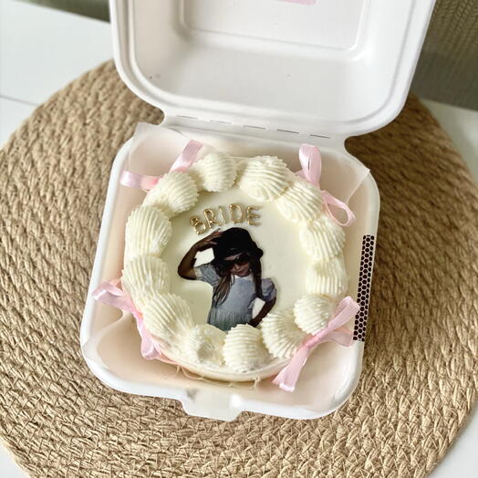 Бенто торт для подруги, bride