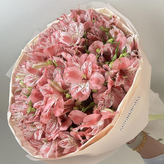 Bouquet of Alstromerias