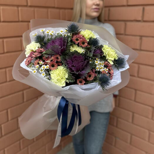 Сборный вау букет 💜