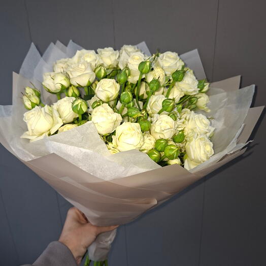 Букет из кустовой розы 🌹