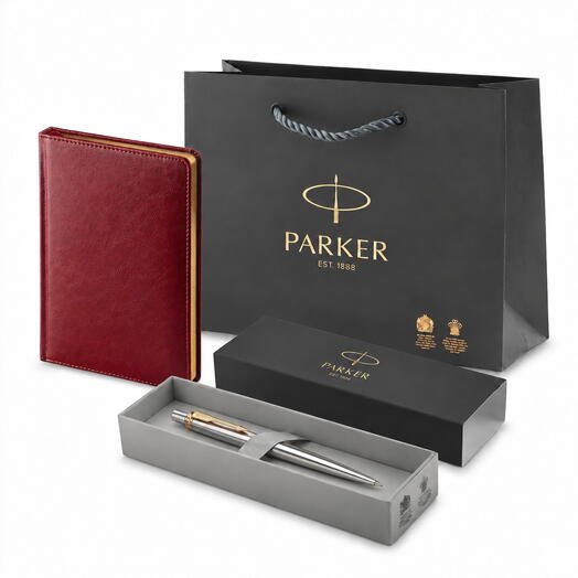 Подарочный набор Parker Jotter GT с ежедневником подарок женщине, мужчине на день рождения, руководителю, преподавателю
