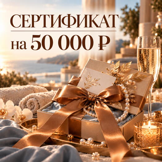 СЕРТИФИКАТ В СПА САЛОН НА 50000р