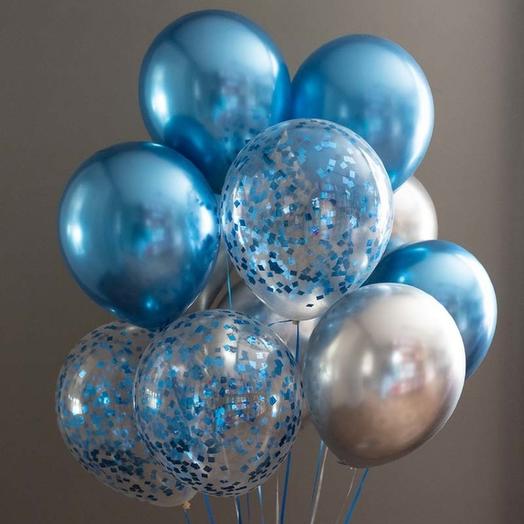 Fuente de 11 globos de helio