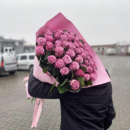 Ramo de 51 rosas (rosa)