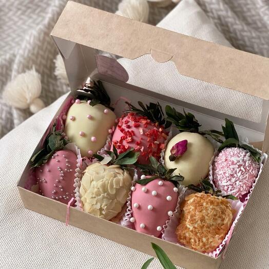 Fresas en chocolate belga Premium