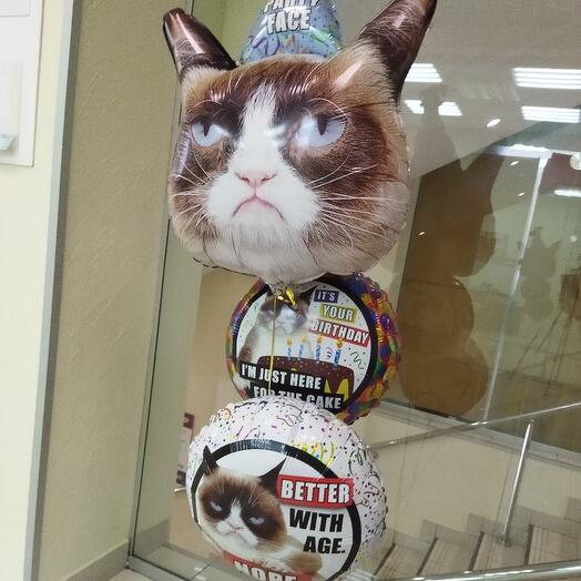 Set of 3 balls Sullen Cat