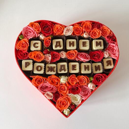 Flowers in a box
