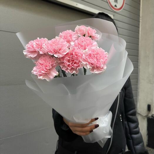 Стойкий букет из диантусов/ Цветы/ букет от RoseMarkt