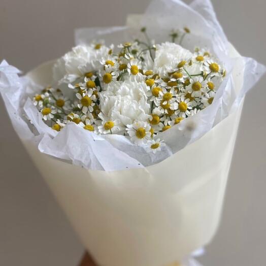 Ромашки и гвоздики