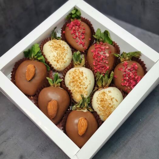 Fresas cubiertas de chocolate / Mini 2