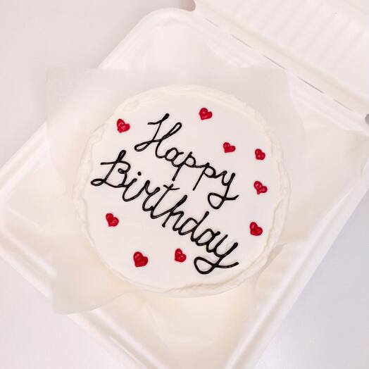 Бенто торт &quot;Happy Birthday&quot;