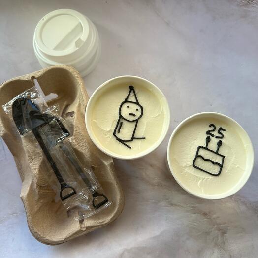 Торт в стакане , cake to go