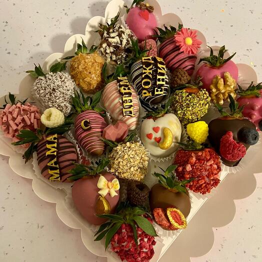 Chocolate-covered strawberries