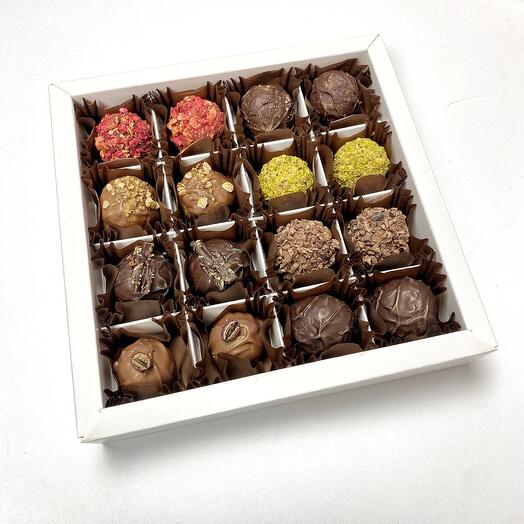 Шоколадные трюфели (набор 16 штук) 8*2