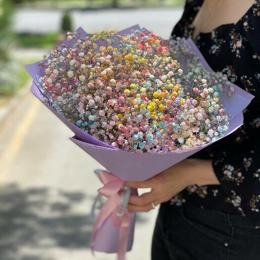 Радужный!  💐🦄🍀 больше Цветов и меньше обертки пустой ;)