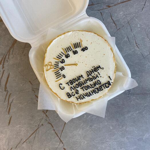 Бенто - торт 🎂 арахис/карамель💕