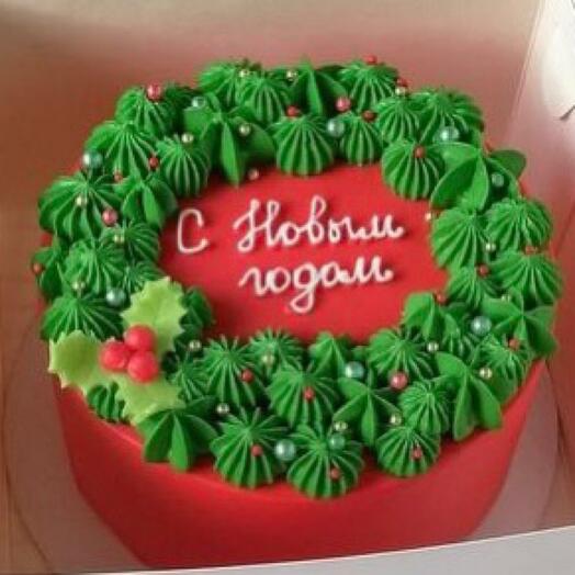 Бенто торт с новым годом