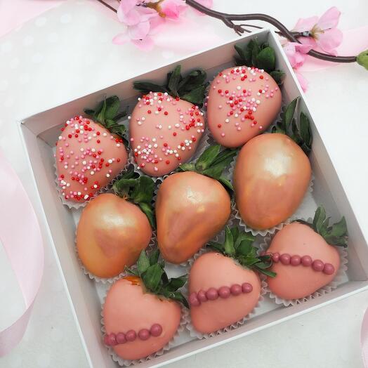 Набор Розовое сияние 9шт