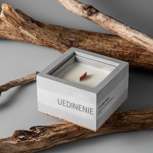 Ароматическая свеча UEDINENIE, 100 мл