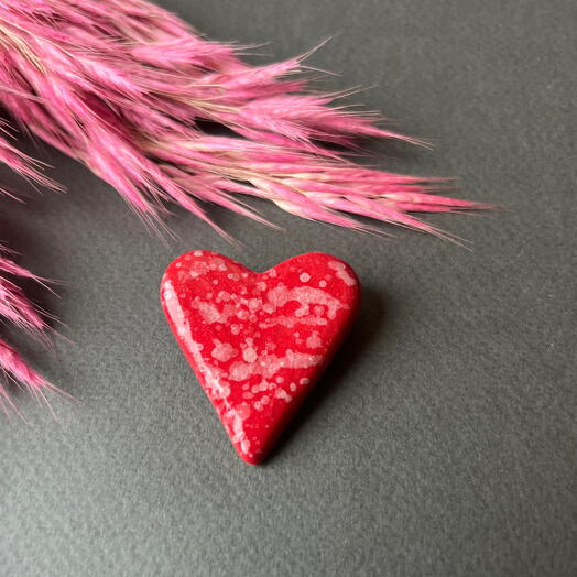 Ceramic brooch