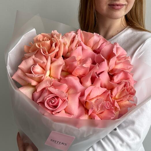 Букет французских роз для любимой