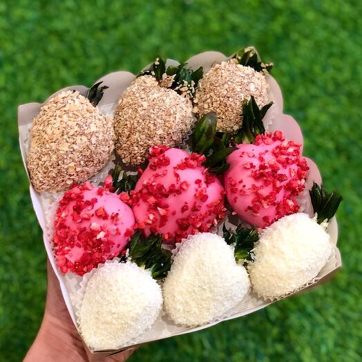 Милый набор 🎀КЛУБНИКА В ШОКОЛАДЕ🎀