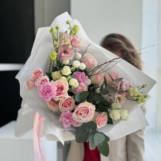 Авторский букет PINK MIX