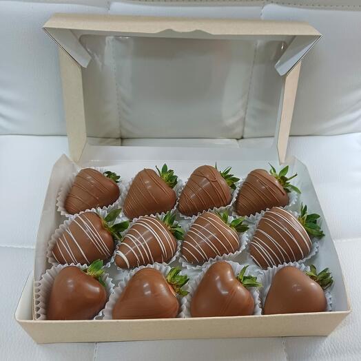 Клубника в шоколаде.12