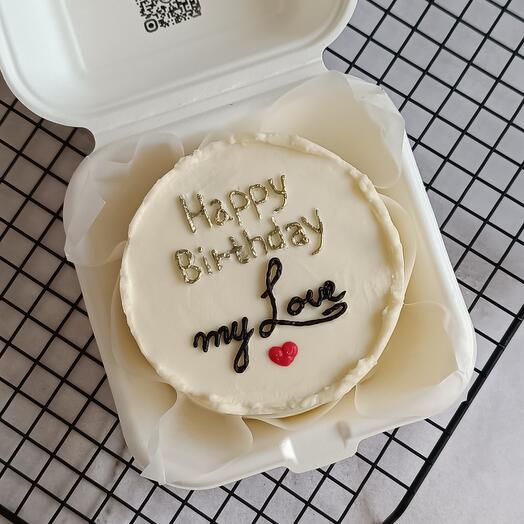 Бенто торт в подарок на день рождения happy birthday my love