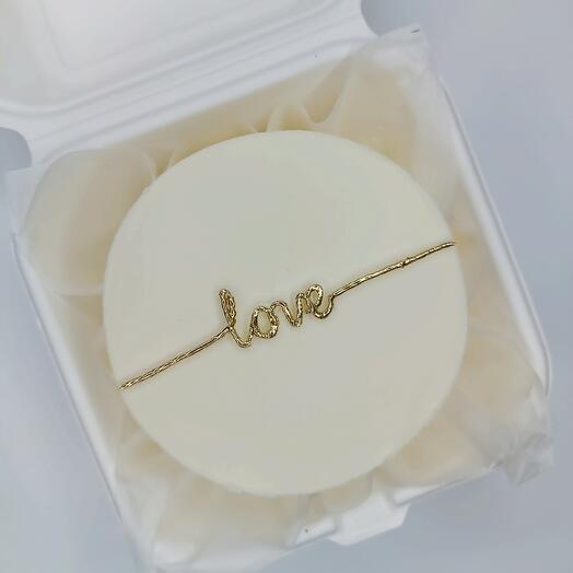Бенто торт love