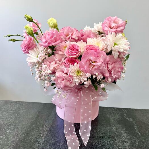 Цветы в коробке 💖