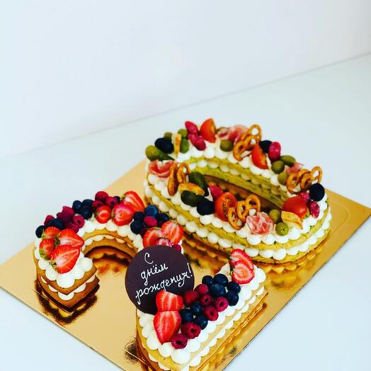 Pastel Dúo-dulce y carnoso